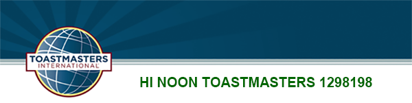 Toastmasters Banner